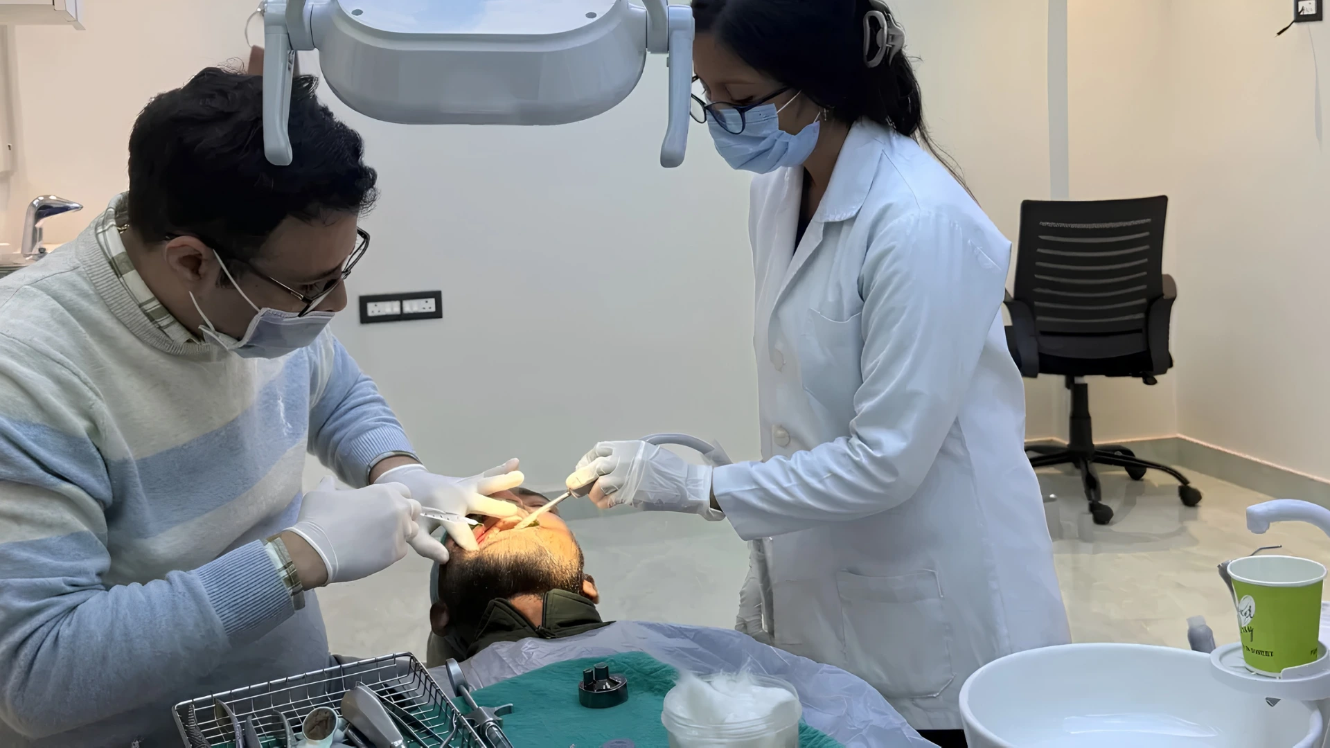 Painless Tooth Extraction at Oro Dental clinic